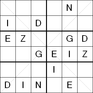 15 DENGIZ-МОРЕ--Sudoku