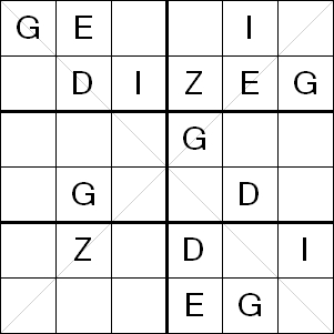 6 DENGIZ-МОРЕ--Sudoku