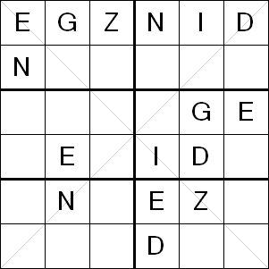 11 DENGIZ-МОРЕ--Sudoku