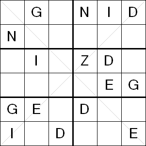 12 DENGIZ-МОРЕ--Sudoku
